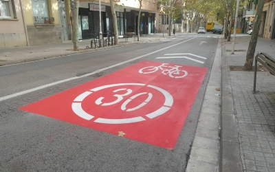 Eix Central al seu pas per l'avinguda 11 de Setembre | Pere Gallifa 